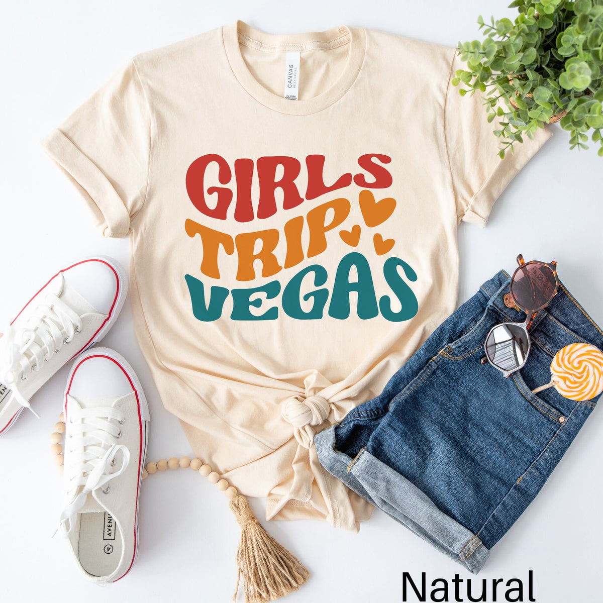 Girls Trip Shirt Las Vegas Shirt Girls Vacation Shirt Vacay Mode Shirt Girls Weekend Shirt Bachelorette Party Shirts Sisters Trip Tee Graphic Tee – Everyday Comfort · High-Quality Print