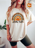 fall rainbow SweashirtIts Fall YallFall Sweatshirt for Women Pumpkin Shirt Fall Crewneck Womens Thanksgiving ShirtLeopard Fall Shirt Sweatshirt – Cozy Vibes · High-Quality Print