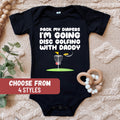 Disc Golf Baby Bodysuit Disc Golfing Baby Bodysuit Disc Golf Gift Pack My Diapers I39m Going Disc Golfing With My Daddy Baby Bodysuit Graphic Tee – Everyday Comfort · Great Gift For Fans