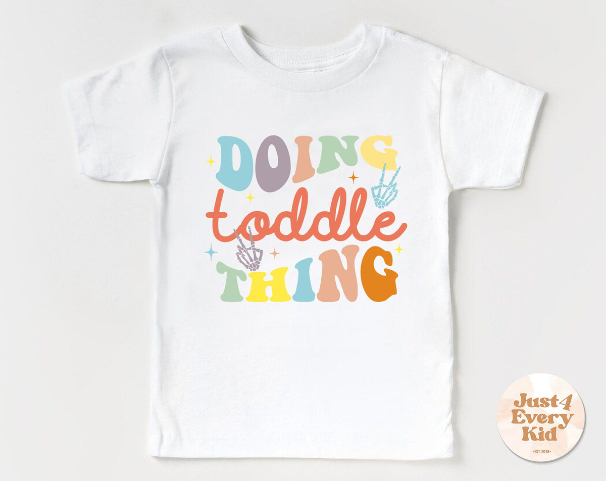 Doing Toddler Thing Shirt etro Natural Infant Toddler Youth Tee Funny Toddler Shirt Sassy Kids Shirt Kids Retro T Shirt Kids Shirt Graphic Tee – Bold Style · Trending Graphic Apparel