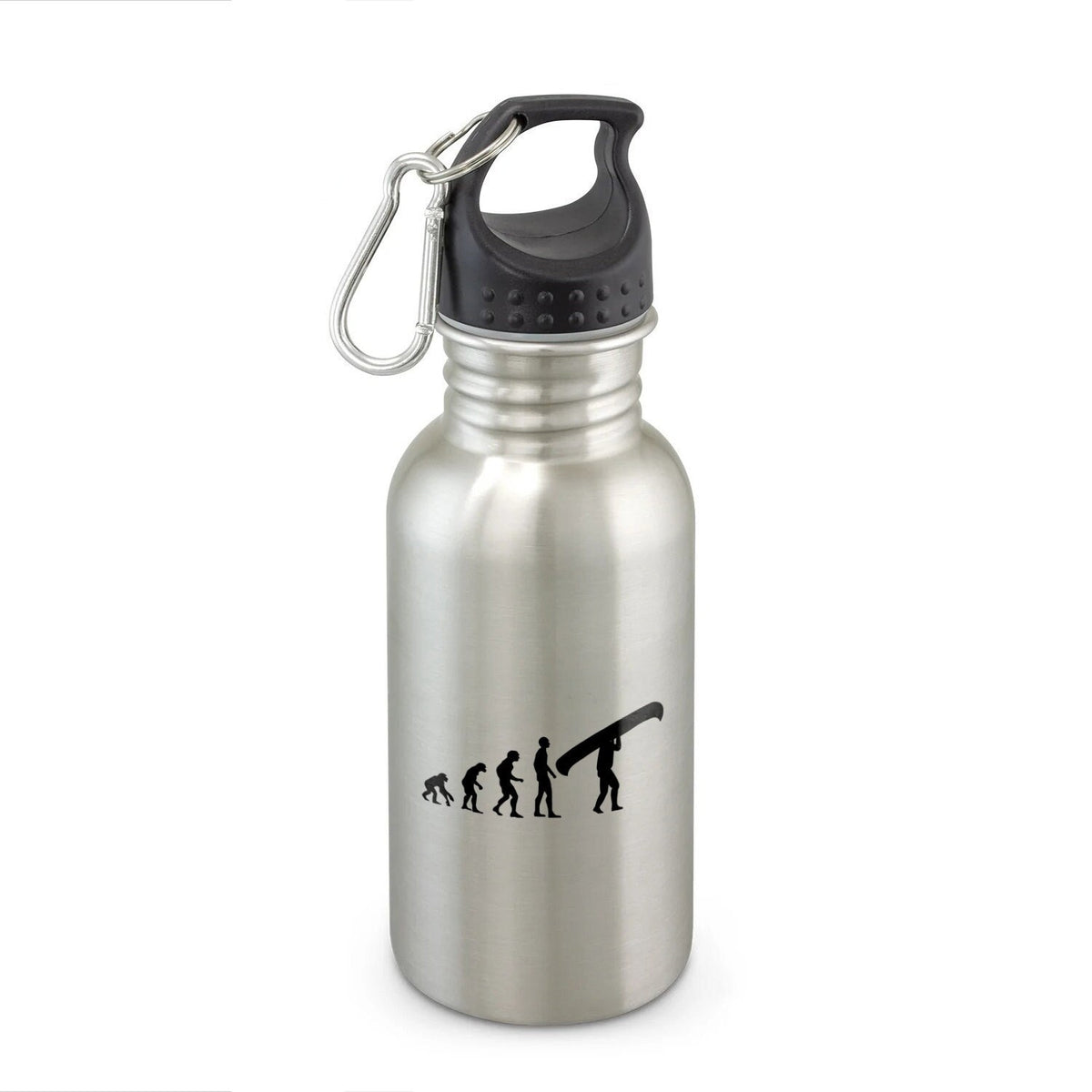 Funny Canoe Gift Canoeist Gift Canoeing Gift Idea Canoe Evolution Water Bottle Graphic Tee – Cozy Vibes · Top Pick For Any Outfit