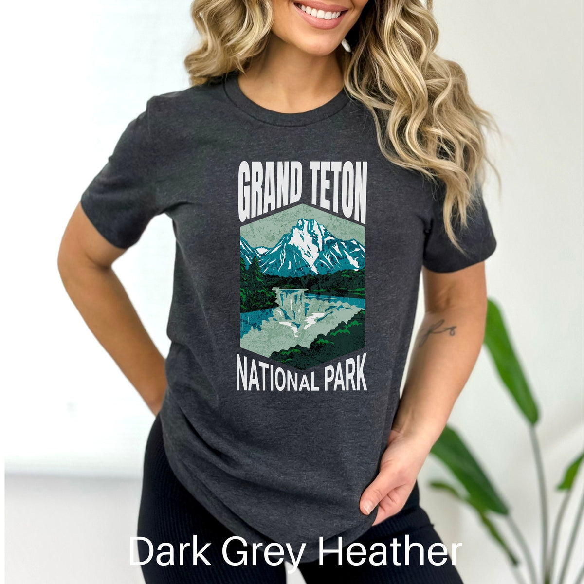 Grand Teton National Park Shirt National Parks Shirt Nature Lover Hiking Shirt Camping Shirt Retro National Park Wyoming Shirt Graphic Tee – Easygoing Wear · Perfect For Daily Wear