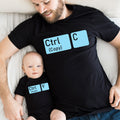 Papa und Ich Partnerlook Passendes set Vater Sohn Mutter Tochter Outfit Matching Set Papa und Kind Familienoutfit Familien Kleidung Graphic Tee – Soft Feel · Must-Have Style