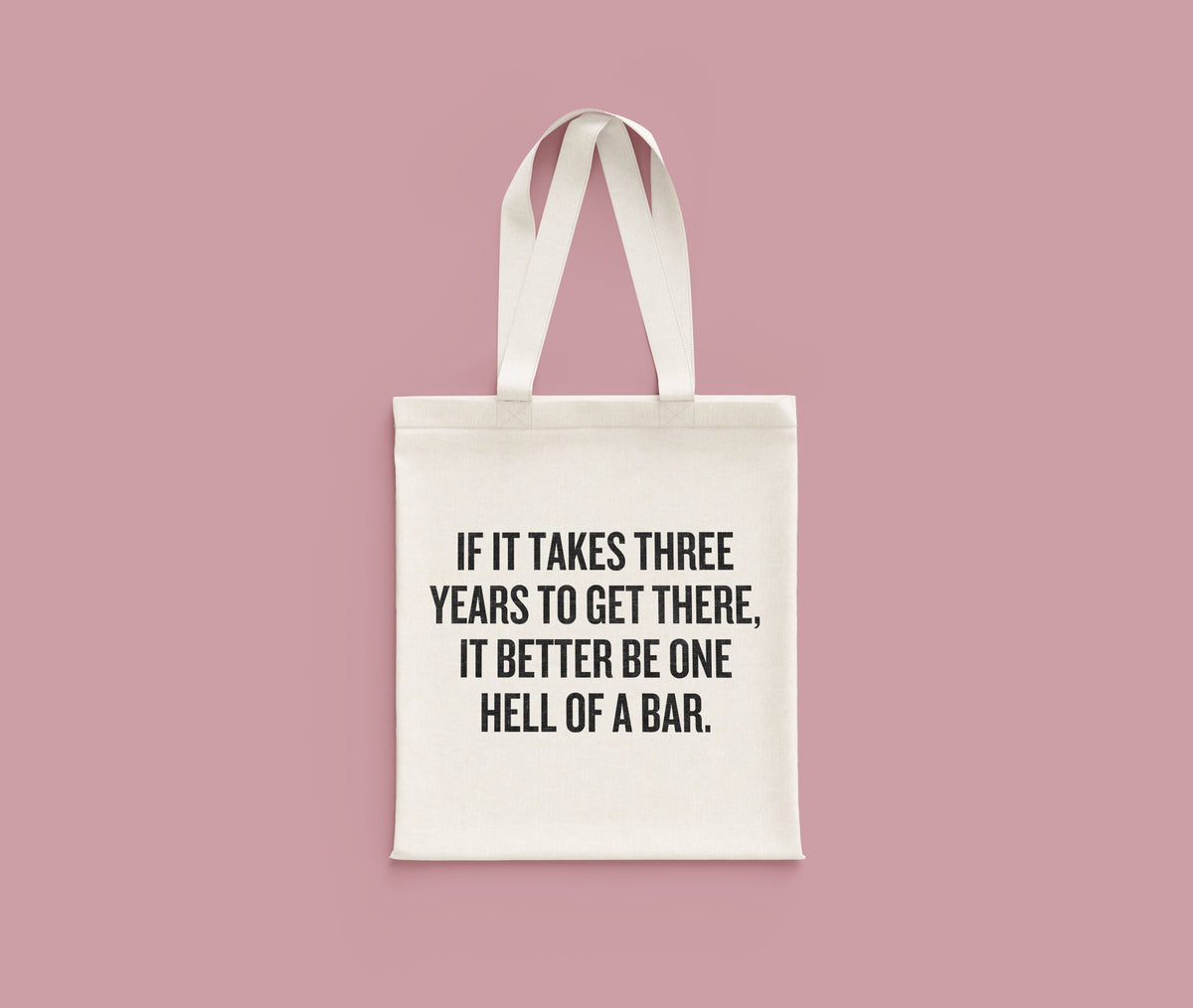 Funny Lawyer Tote Bag Law Student Gift It Better Be One Hell Of A Bar Paralegal Legal Law School Present Tote Bag – Premium Graphic · High-Quality Print