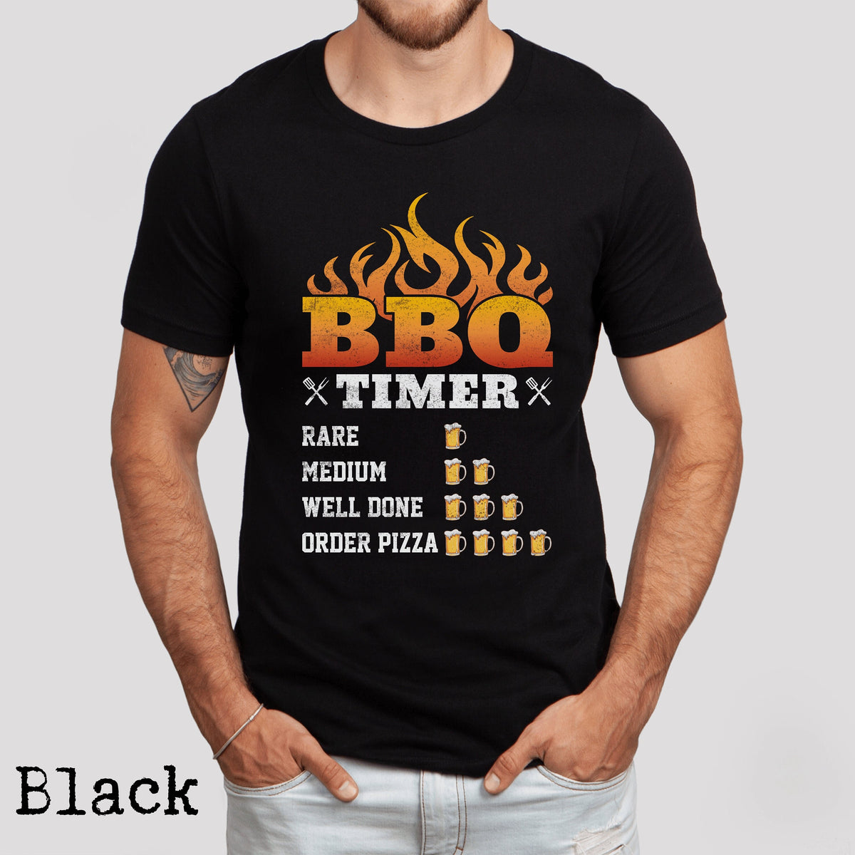 BBQ Shirt Grilling Shirt Beer Shirt Grill Shirt Barbecue Shirt Gift for Dad Funny Grilling Shirt Funny BBQ Shirt Funny Dad Shirt Graphic Tee – Fan Favorite · High-Quality Print