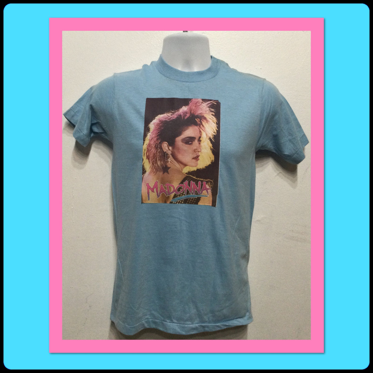 Vintage 1980s decal quotMadonnaquot T shirt Size large youth Graphic Tee – Easygoing Wear · Must-Have Style