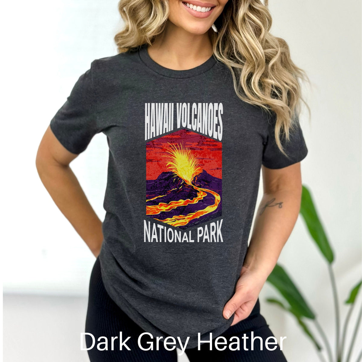 Hawaii Volcanoes National Park Shirt National Parks Shirt Nature Lover Hiking Shirt Camping Shirt Retro National Park Hawaii Vacation Graphic Tee – Soft Feel · Must-Have Style
