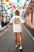 Positive Vibes TShirt For Women Keep Being You Mental Health TShirt Inspirational Shirt Happiness TShirt Retro Summer TShirt Graphic Tee – Premium Graphic · Great Gift For Fans