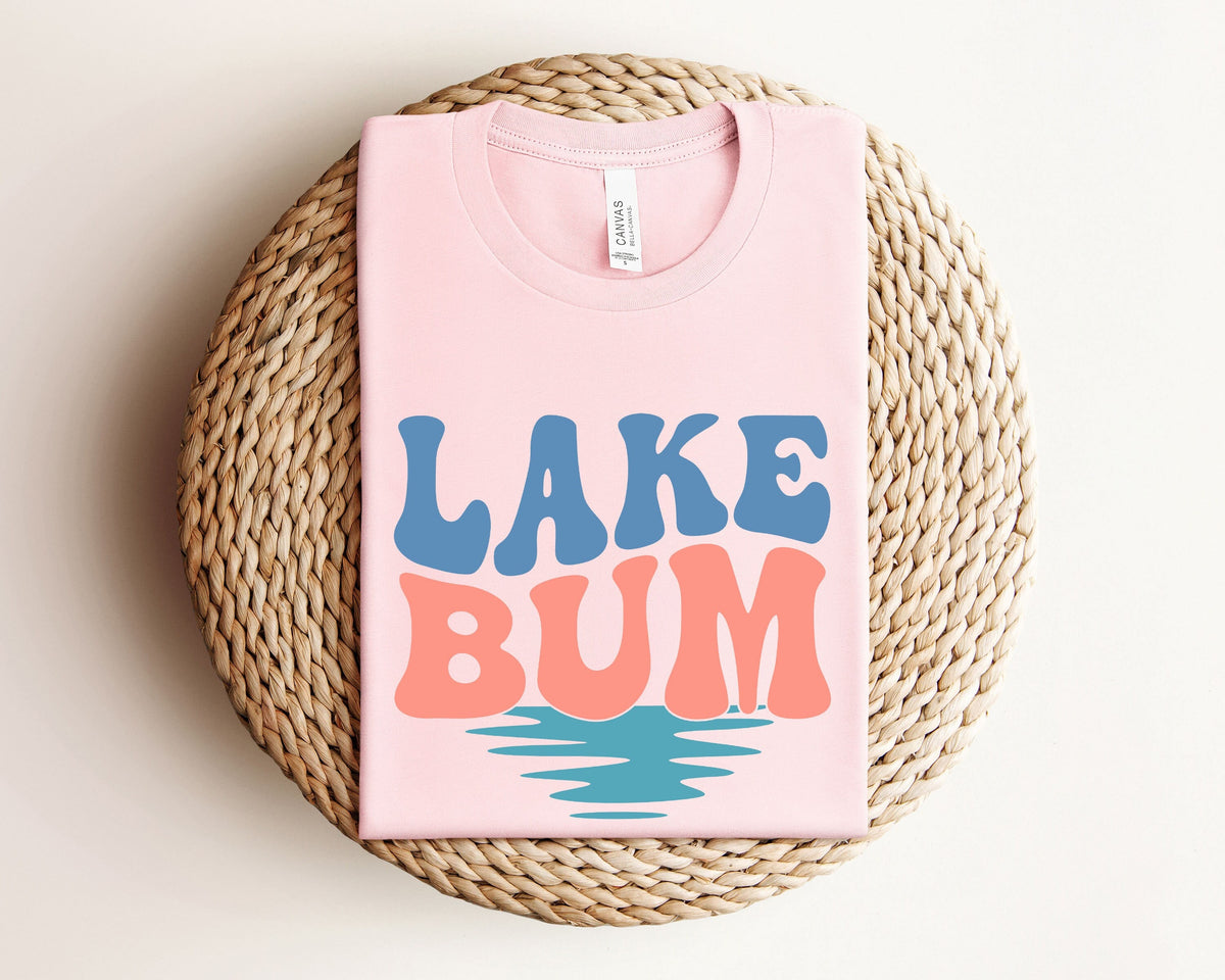 Lake Bum Shirt Summer Shirt Beach Shirt Lake Lover Gift Lake Shirt Lake Life Shirt Summer Shirt Summer Vacation Gift Boating Shirt Graphic Tee – Easygoing Wear · Top Pick For Any Outfit
