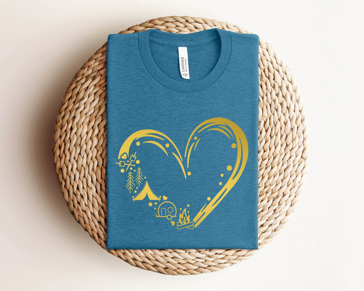 Love Camping Shirt Camping Shirt Hiking Shirt Camp Life Shirt Funny Camper Shirt Camp Fire Shirt Gift For Camp Lover Funny Shirt Graphic Tee – Fan Favorite · Perfect For Daily Wear