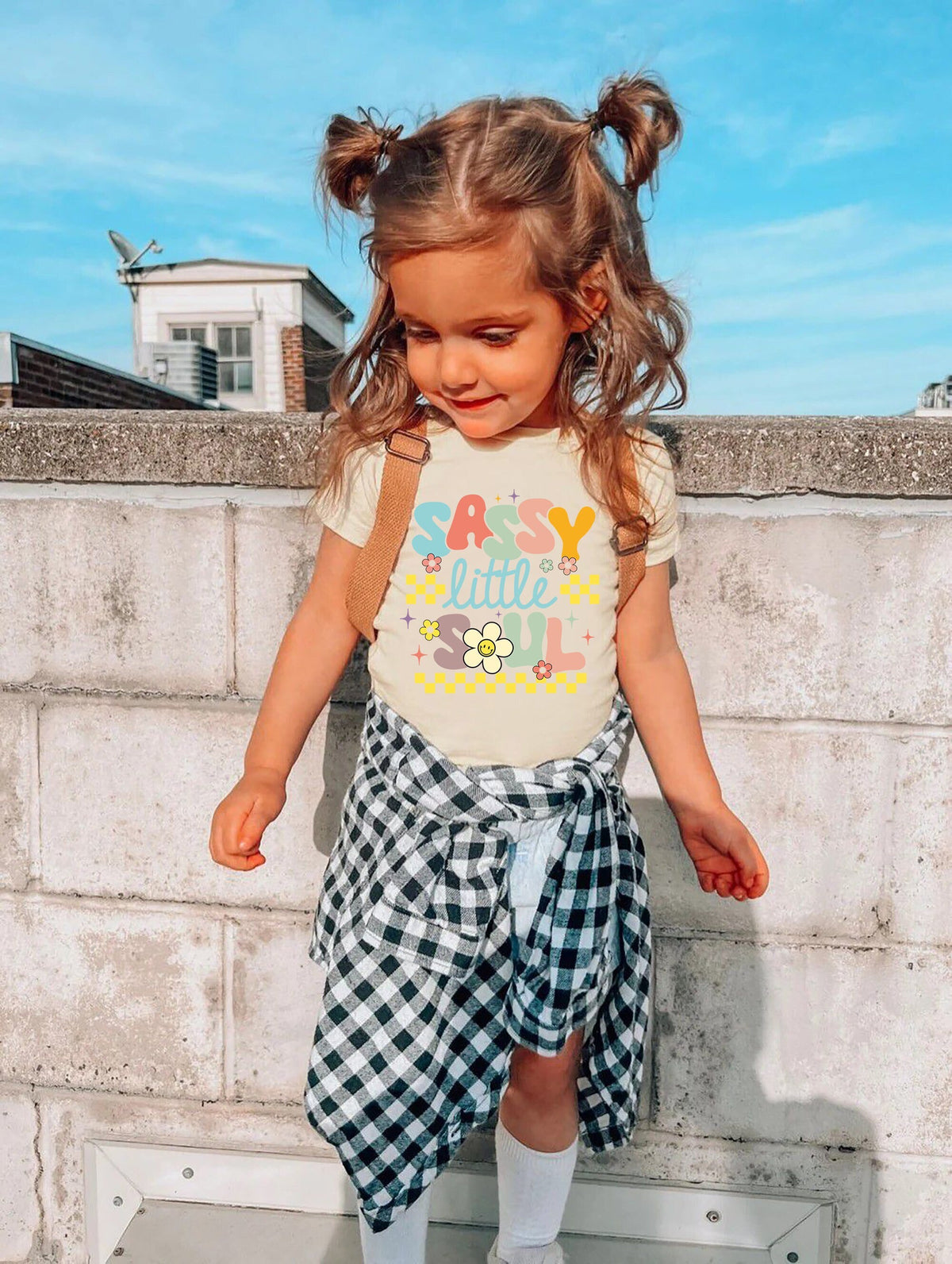 Sassy Little Soul Shirt Toddler Shirt Sassy Kids Shirt Sassy Little Soul Retro Baby Shirt Sassy Daisy Kid Shirt Boho Toddler Girl Shirt Graphic Tee – Feel-Good Design · High-Quality Print