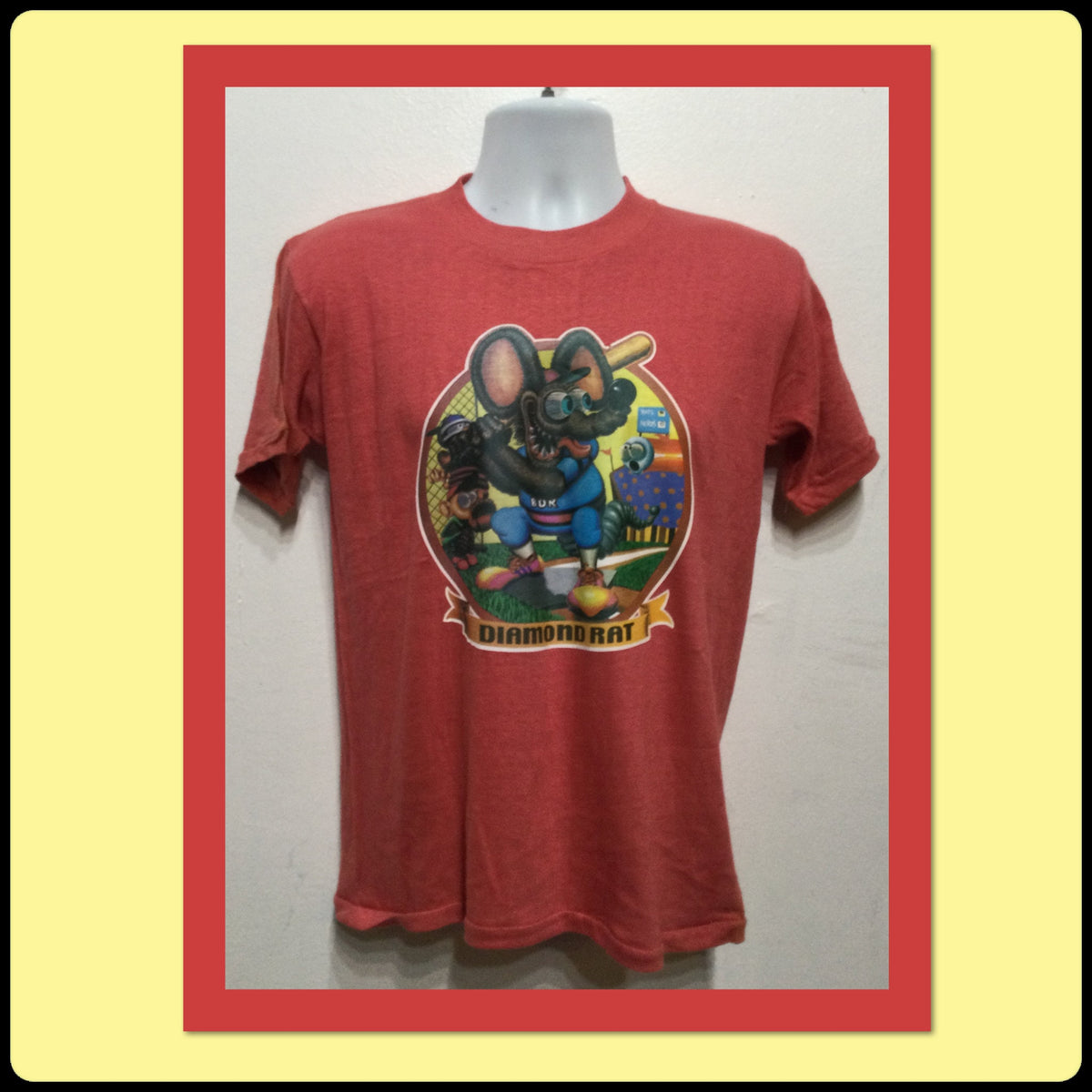 Vintage T shirt featuring Rat Fink decal quot Diamond Finkquot Size Medium Graphic Tee – Bold Style · Trending Graphic Apparel