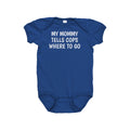 Dispatcher Baby Bodysuit Dispatch Baby Gift 911 Dispatcher Baby Baby Onepiece Baby Shower Gift Idea My Mommy Tells Cops Graphic Tee – Easygoing Wear · Top Pick For Any Outfit