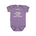 Organist Baby Bodysuit Church Organ Baby Gift Baby One Piece Pipe Organ My Daddy Plays Heavy Metal Baby Shower Gift Idea Graphic Tee – Premium Graphic · Great Gift For Fans