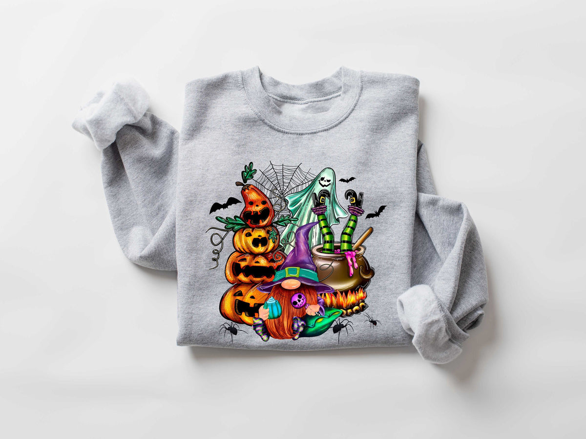 Halloween Gnomes Sweatshirt Halloween Shirt Halloween Gnomes TShirt Halloween Funny Shirt Halloween Gnome Tee Halloween tshirt Sweatshirt – Aesthetic Look · High-Quality Print