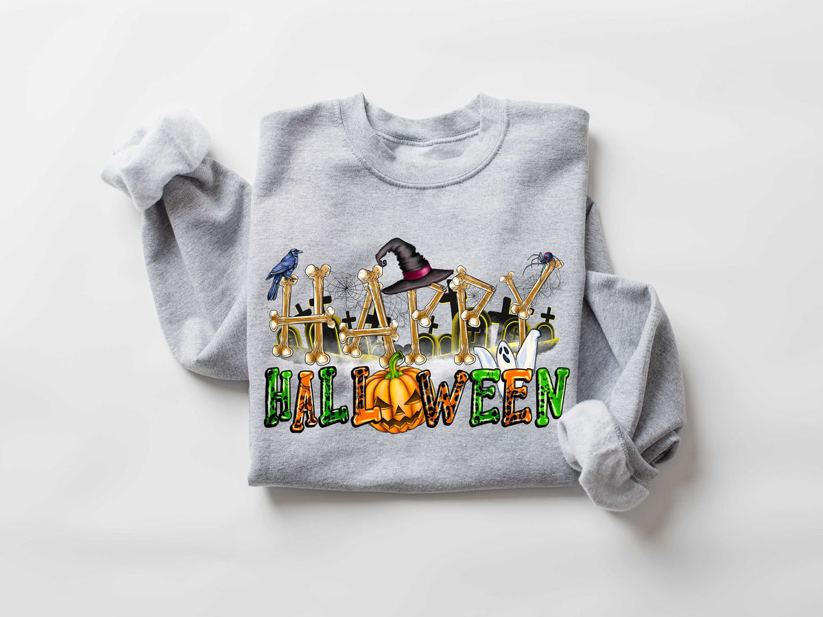 Happy Halloween Sweatshirt Halloween Sweatshirt Happy Halloween TShirt Funny Halloween Sweatshirt Women Halloween ShirtHalloween Gift Sweatshirt – Feel-Good Design · Great Gift For Fans