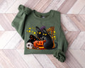 Cat halloween sweatshirt ghost cat shirt Halloween Sweater Halloween Cat Shirt Cat Lover Shirt Black Cat Shirt Spooky Season Sweatshirt – Everyday Comfort · Top Pick For Any Outfit