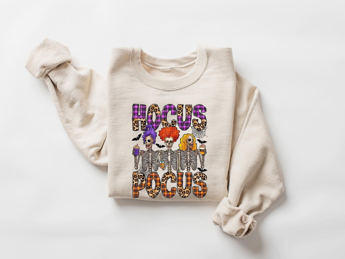 Sanderson Sisters Sweatshirt Hocus Pocus Sweatshirt Witch Sweatshirt Woman Halloween Gift Halloween Hoodie Halloween Movie Hoodie Hoodie – Soft Feel · Great Gift For Fans