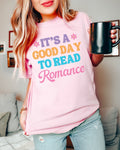 Groovy Bookish Shirt for Romance Reader It39s A Good Day To Read Romance Cute Book Lover TShirt for Bookworm Reading Gift for Librarian Graphic Tee – Aesthetic Look · Top Pick For Any Outfit
