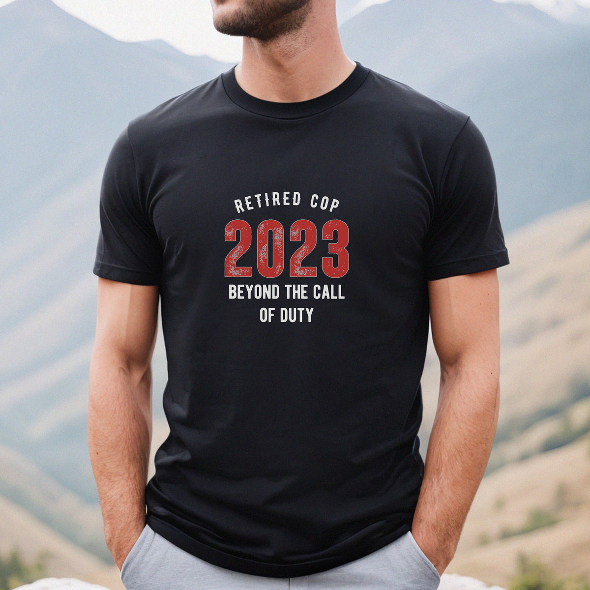 Retired Cop shirt Retired Policeman Shirt Cop retirement Policeman Retirement retired cop gift retired policeman gift retired officer Graphic Tee – Cozy Vibes · Must-Have Style