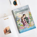Floral Persuasion Spiral Notebook for Regency Romance Reader Jane Austen Gift Bookish Journal for English Teacher Librarian Gift for Her Graphic Tee – Soft Feel · Must-Have Style