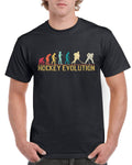 Top Gift TShirt for Dad Evolution of Hockey Sports Cotton Comfort Graphic Tee – Soft Feel · Trending Graphic Apparel