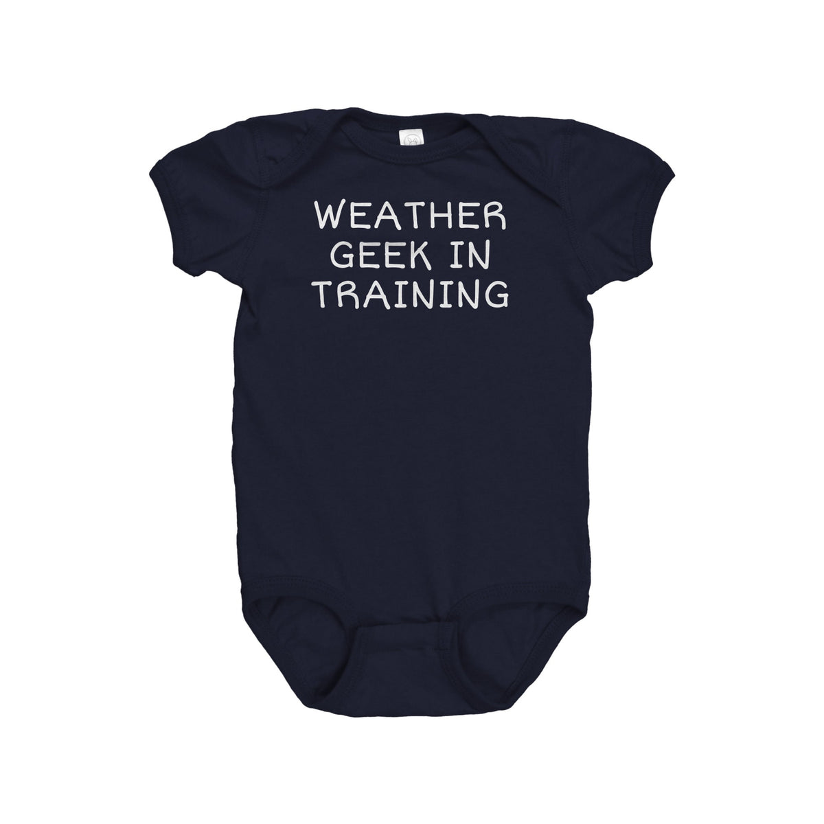 Weather Geek Baby Bodysuit Meteorologist Baby Onepiece Climate Scientist Baby Weather Geek In Training Graphic Tee – Soft Feel · High-Quality Print