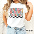 Second Grade Teacher Shirt 2nd Grade Teacher Shirt Second Grade Shirt Back To School Shirt Retro Teacher Shirt First Day Of School Tee Graphic Tee – Bold Style · Perfect For Daily Wear