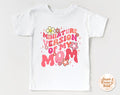 Miniature Version Of My Mom Cute Retro Kids Shirt Mama39s Girl Shirt Little Girl Shirt Gift For Little Girl Girls Kid Shirt Daisy Shirt Graphic Tee – Easygoing Wear · Great Gift For Fans