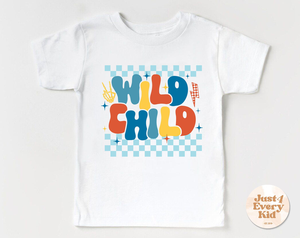 Wild Chils Kids Shirt Wild and One Gift For Your Little Wild Child Baby Shirt Toddler Shirt Boho Kids Shirt Retro Natural Toddler Graphic Tee – Everyday Comfort · High-Quality Print