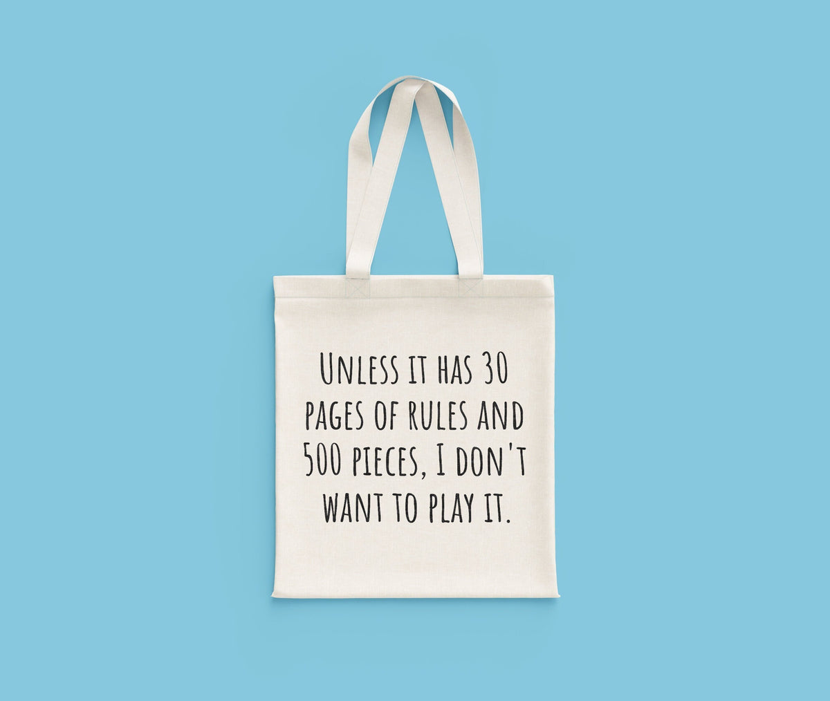 Board Game Gift Funny Board Games Tote Bag Tabletop Games Gift 30 Pages Of Rules And 500 Pieces Board Game Lover Present Tote Bag – Warm & Stylish · High-Quality Print