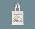 Present for Band Director Band Teacher Gift I39m Sorry I39m a Mean Band Director Band Director Tote Bag Band Teacher Bag Tote Bag – Aesthetic Look · Great Gift For Fans