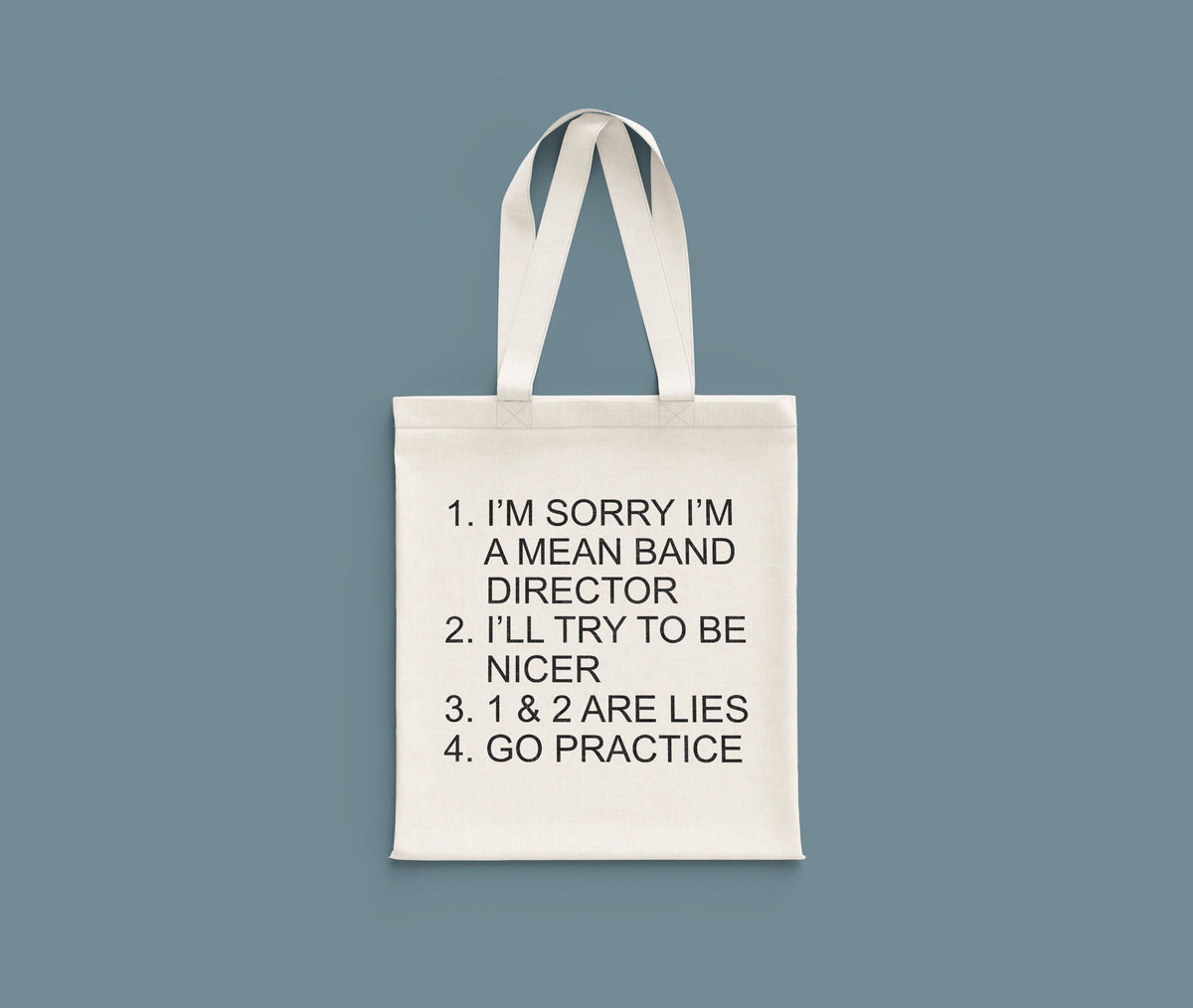 Present for Band Director Band Teacher Gift I39m Sorry I39m a Mean Band Director Band Director Tote Bag Band Teacher Bag Tote Bag – Aesthetic Look · Great Gift For Fans