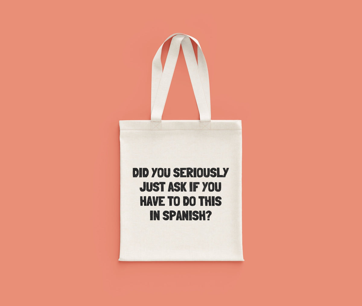 Spanish Teacher Gift Spanish Teacher Tote Bag Funny Spanish Bag If You Have To This In Spanish Shoulder Bag Tote Bag – Feel-Good Design · Great Gift For Fans