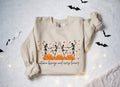 Pumpkin Halloween Sweatshirt Skeleton Halloween Shirt Pumpkin Shirt Fall Sweatshirt for WomenDancing Skeletons Sweatshirt Sweatshirt – Fan Favorite · Top Pick For Any Outfit