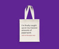 Therapist Gift Therapist Tote Bag Funny Therapist Gifts Psychologist Gift Said No Therapist Ever Tote Bag – Easygoing Wear · High-Quality Print