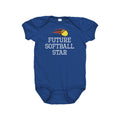 Softball Baby Bodysuit Softball Baby Gift Future Softball Star Baby OnePiece Baby Shower Gift Idea First Birthday Graphic Tee – Everyday Comfort · Trending Graphic Apparel