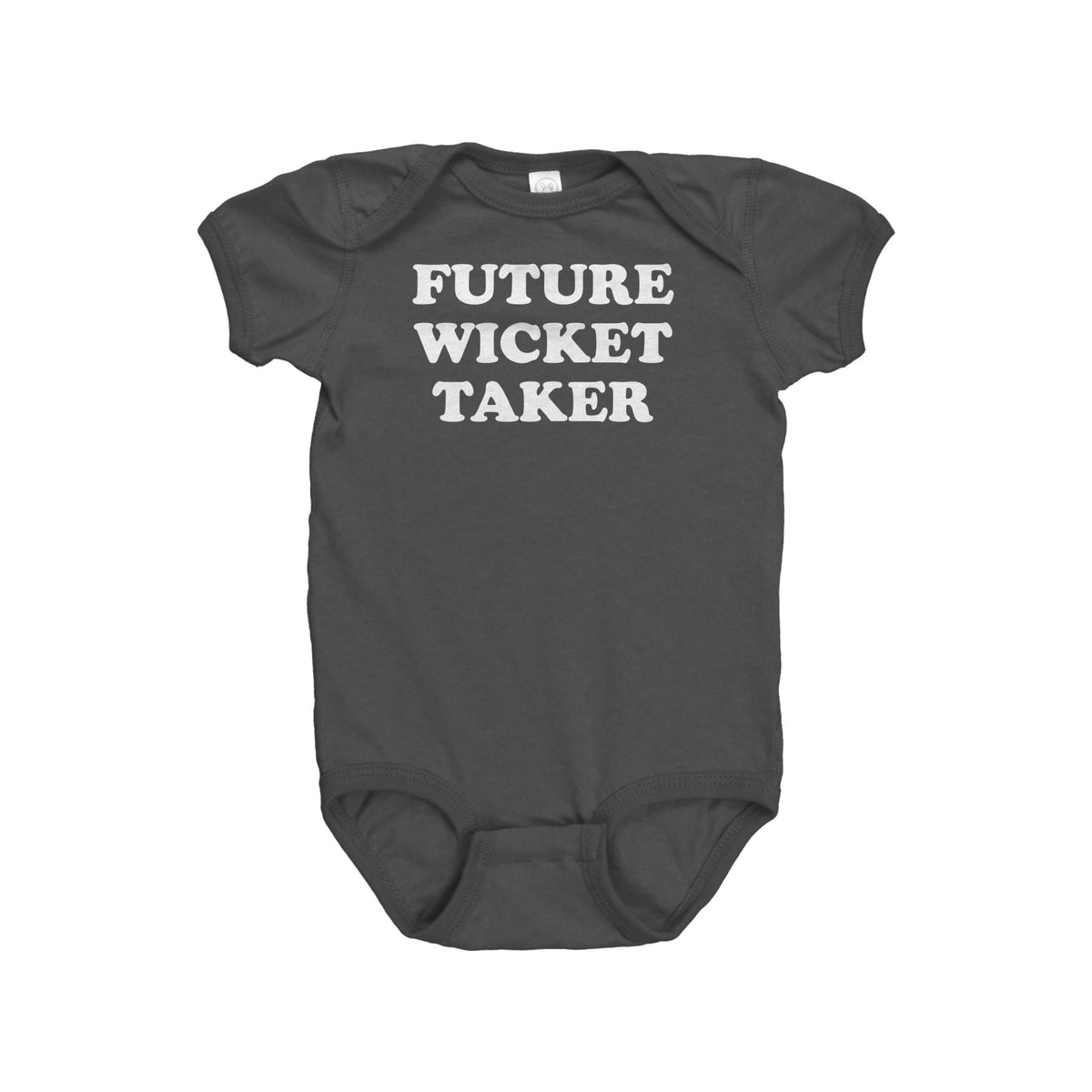 Cricket Baby Bodysuit Cricket Player Baby Gift Cute Baby Onepiece Future Wicket Taker All Cotton Many Sizes And Colors Graphic Tee – Feel-Good Design · High-Quality Print