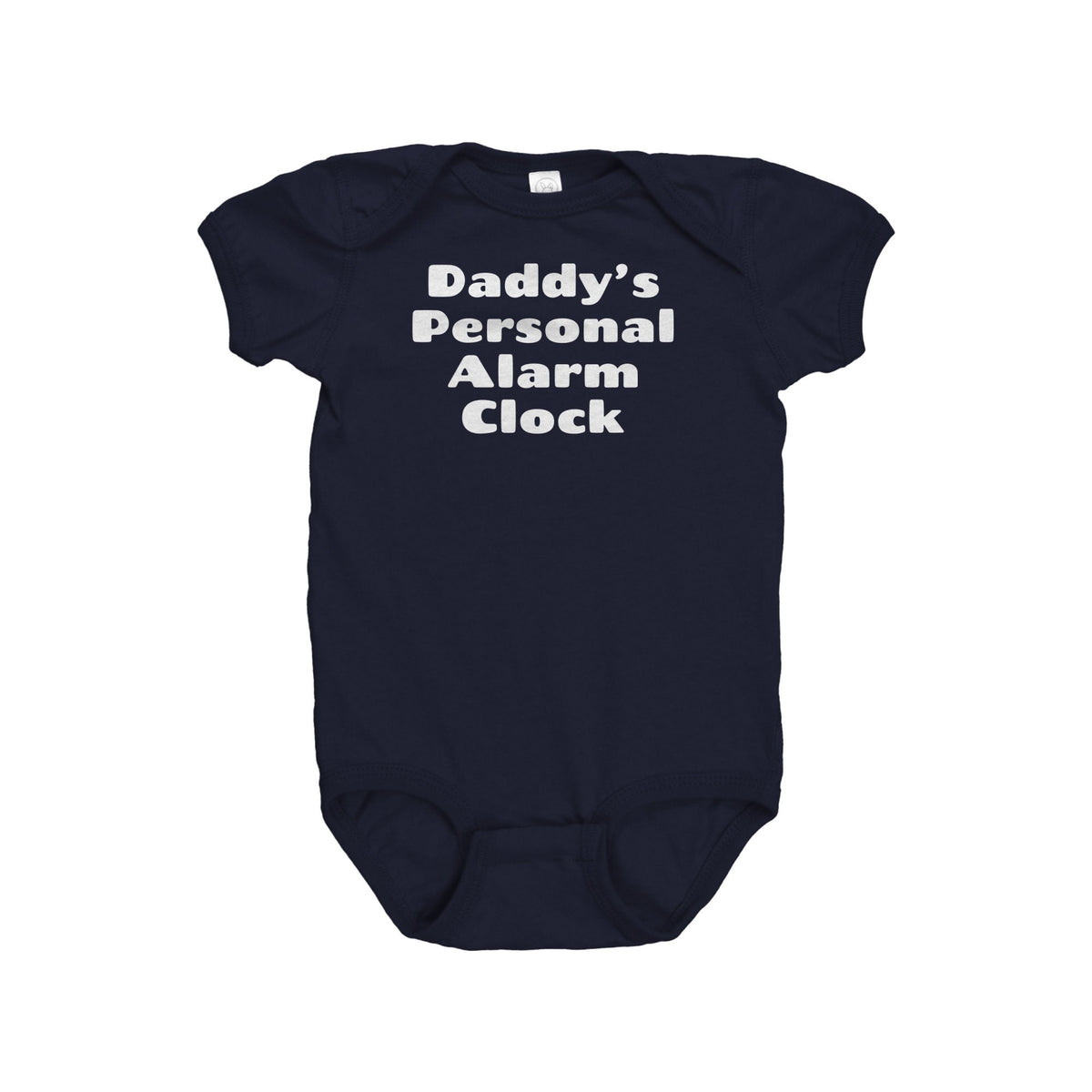 Daddy39s Baby Cute Bodysuit Baby Onepiece Daddy39s Baby Gift Idea Daddy39s Personal Alarm Clock Baby Shower First Birthday Graphic Tee – Bold Style · Great Gift For Fans