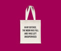 Werewolf Tote Bag Sarcasm Bag Werewolf Gift Full Moon Left Unsupervised Sarcasm Gift Funny Werewolf Gift Tote Bag – Feel-Good Design · Top Pick For Any Outfit