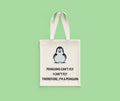 Penguin Gift Penguin Gifts Penguin Birthday Gift Penguin Tote Bag Funny Penguin Bag I Am a Penguin Tote Bag – Aesthetic Look · Must-Have Style