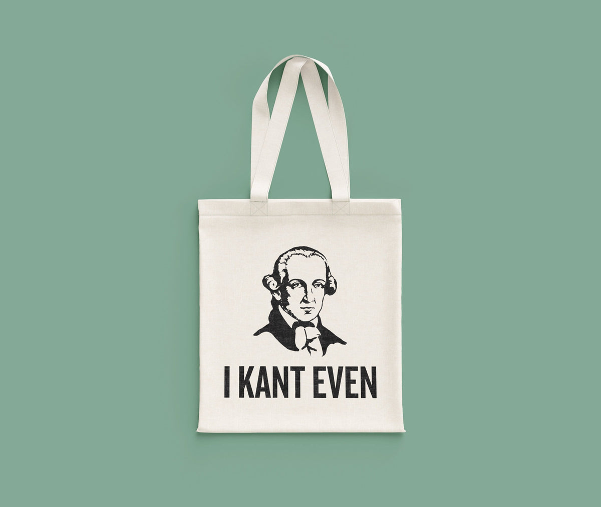Funny Philosophy Tote Bag Philosophy Student Gift Idea Philosophy Teacher Gift I Kant Even Tote Bag – Bold Style · Great Gift For Fans