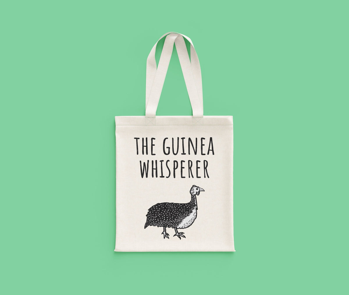 Guinea Fowl Tote Bag Guinea Hen Lover Gift The Guinea Whisperer Guinea Fowl Gifts Tote Bag – Cozy Vibes · Perfect For Daily Wear