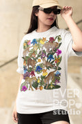 Leopard Graphic Tee Cool Cheetah Shirt Cat Animal Tshirt Stylish Floral Print Trendy Colorful Top Safari Zoo T Shirt Tropical Jungle Graphic Tee – Aesthetic Look · Top Pick For Any Outfit