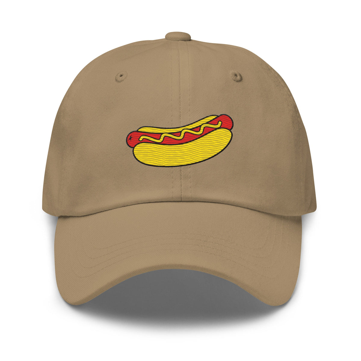 Hot Dog Hat Hot Dog Embroidery Dad Hat Hot Dog Gift Hot Dog Lover Hot Dog Baseball Cap Funny Dad Hat Cute Dad Hat Hotdog Dad Hat Graphic Tee – Feel-Good Design · High-Quality Print