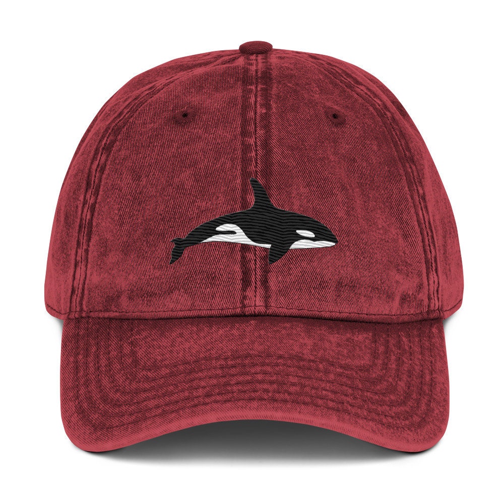 Killer Whales Hat Orca Embroidered Hat Killer Whale Gift Orca Baseball Cap Orca Embroidery Hat Orca Dad Hat Orca Gift Orca Washed Cap Graphic Tee – Soft Feel · Top Pick For Any Outfit