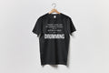Drummer Gift Unisex Shortsleeve TShirt But in My Head I39m Drumming Christmas Gift Graphic Tee – Warm & Stylish · High-Quality Print