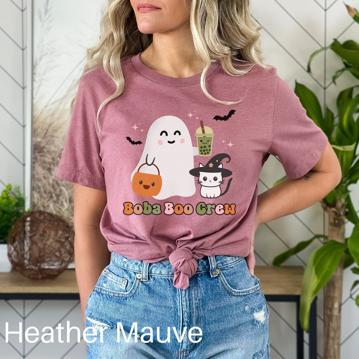 Boba Tea Shirt Retro Halloween Shirt Groovy Ghost Shirt Bubble Tea Shirt Halloween Boba Tee Boba Lover Gift Halloween Kawaii Shirt Graphic Tee – Premium Graphic · Great Gift For Fans