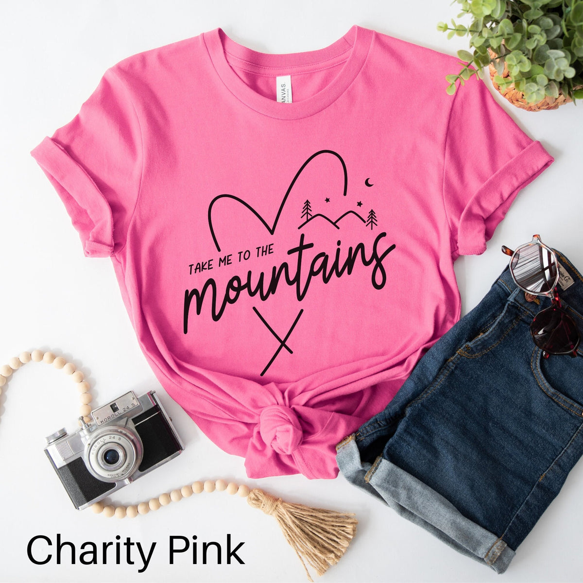 Mountains Shirt Camp Shirt Camping Shirt Adventure Shirt Hiking Shirt Camping Gift Nature Shirt Adventure Gift Nature Lover Gift Graphic Tee – Soft Feel · Must-Have Style