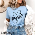 Rescue Mama Shirt Rescue Dog Shirt Pet Adoption Shirt Dog Adoption Tshirt Adopt Dog Shirt Adopt Cat Shirt Animal Lover Gift Dog Mama Graphic Tee – Feel-Good Design · Perfect For Daily Wear